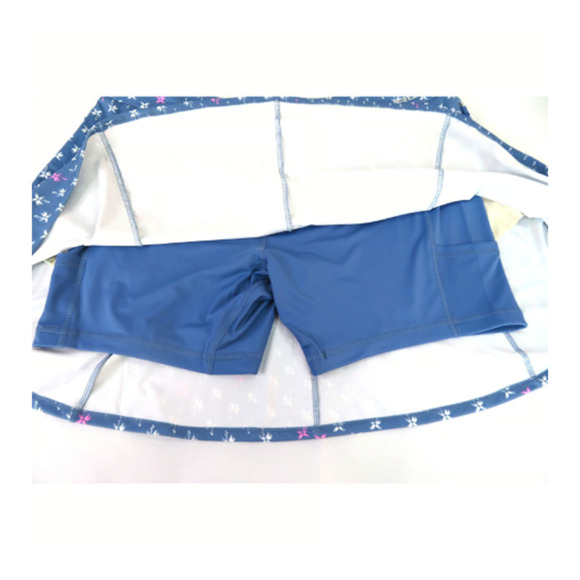 Ralph Lauren RLX Sport Tennis Golf Skirt Palm Tree Motif Women Sz Medium Skort - Picture 8 of 16